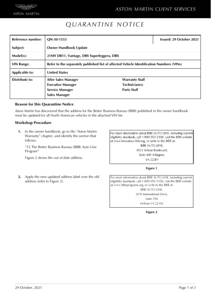 First page of the original QN-30-1553 factory document